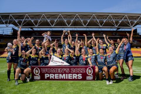 Bull Sharks 2022 QRU premiership winners