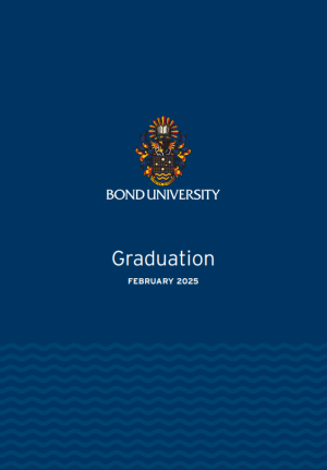 FEB 2025 Graduation Booklet cover